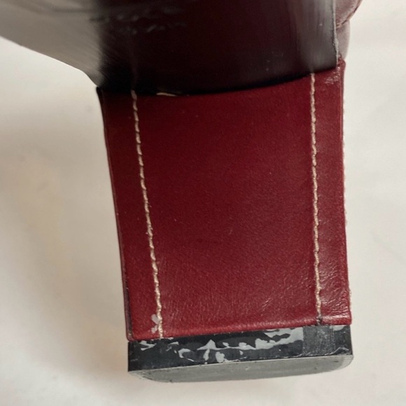 Nordstrom Burgundy Leather Mules - Picture 13 of 15